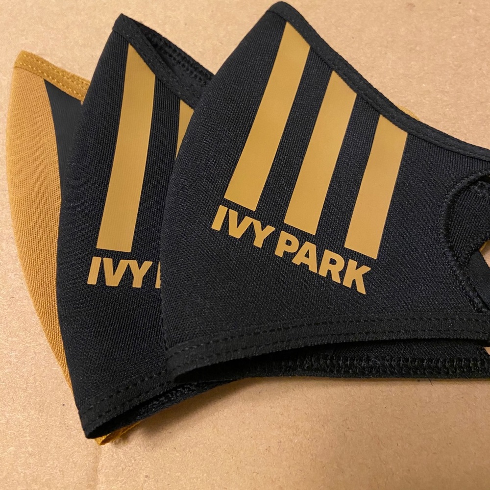 Ivy Park Adidas Face Mask Black- Size Small